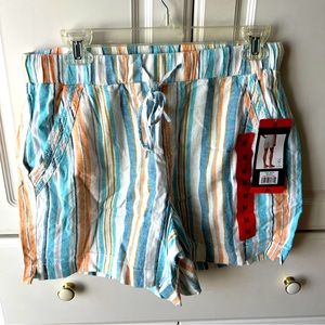 NEW Briggs Colorful Striped Shorts